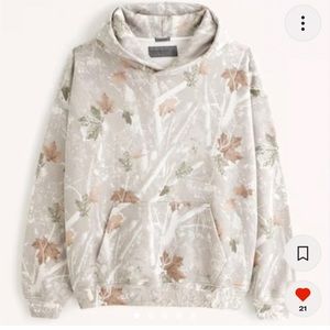 Abercrombie camo hoodie